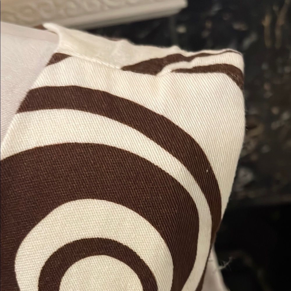 Brown and Cream Swirl Dress - Picture 9 of 13